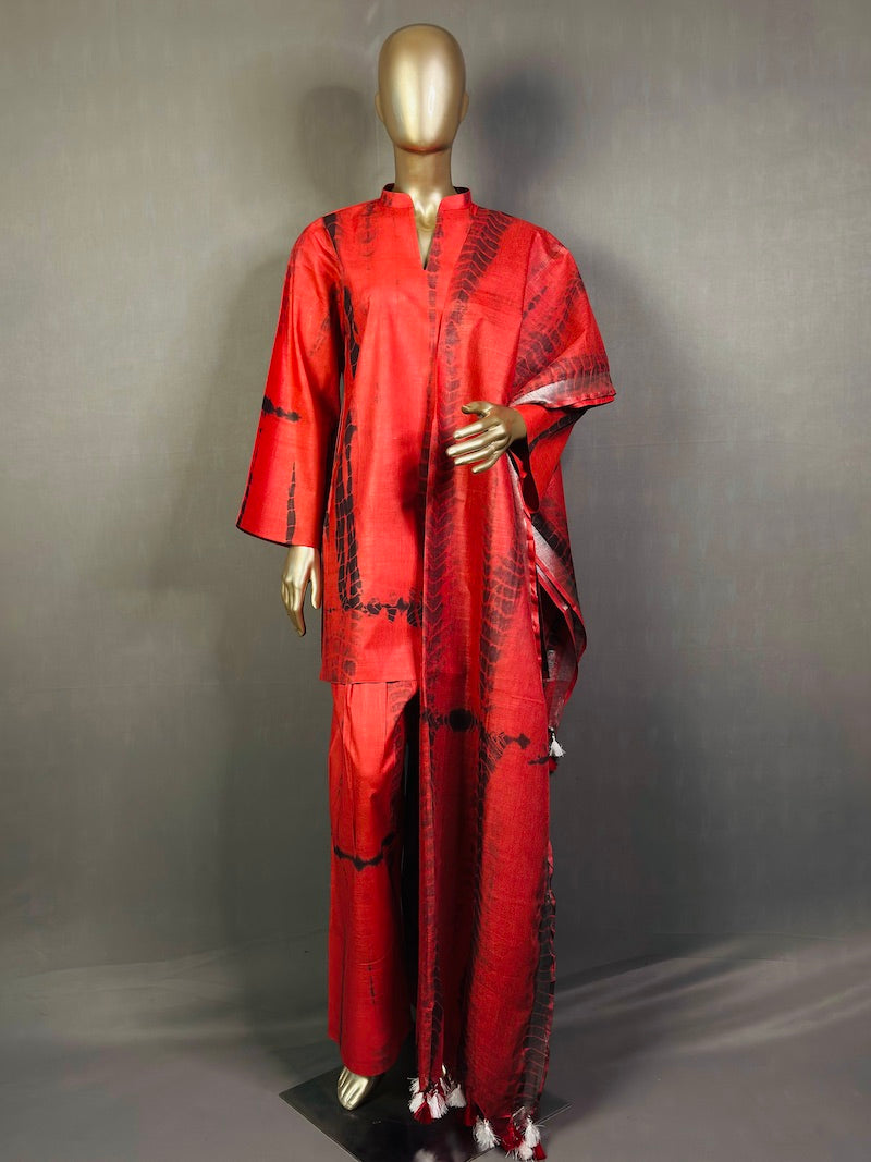 SHIBORI Cotton Kurta Set for women with beautiful print | Summer Kurta set