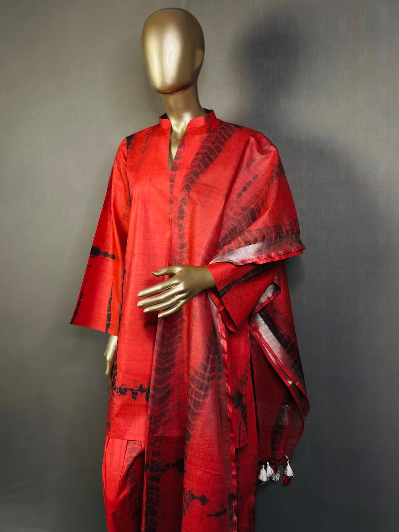 SHIBORI Cotton Kurta Set for women with beautiful print | Summer Kurta set