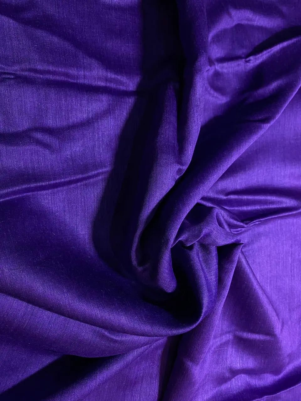 Indigo Handwoven Munga Tussar Silk Saree | Golden Zari Border | KIHUMS Saree