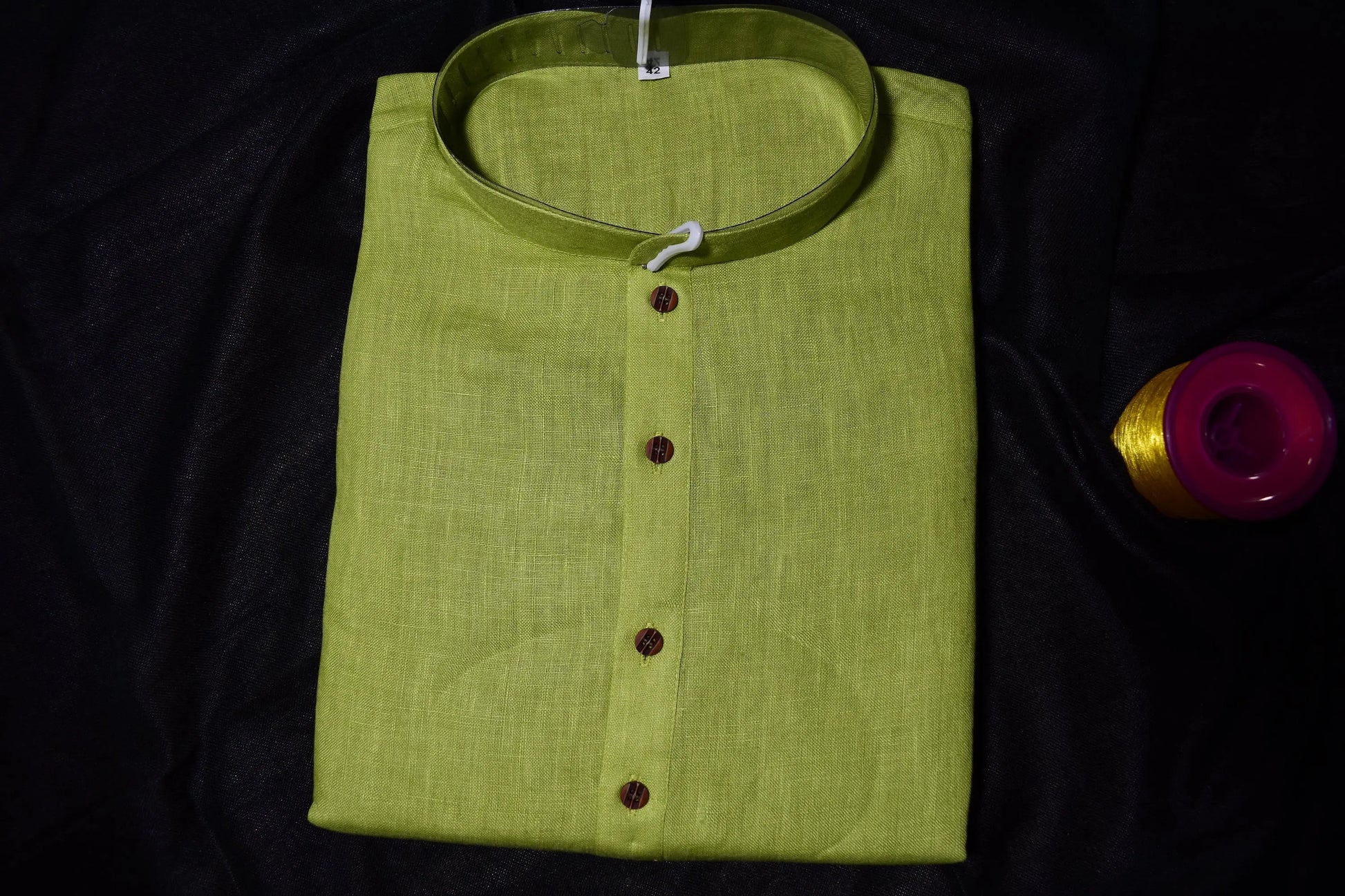 Handloom Men's Kurta | Handloom Pure Linen | Men Traditional wear kihums clothing