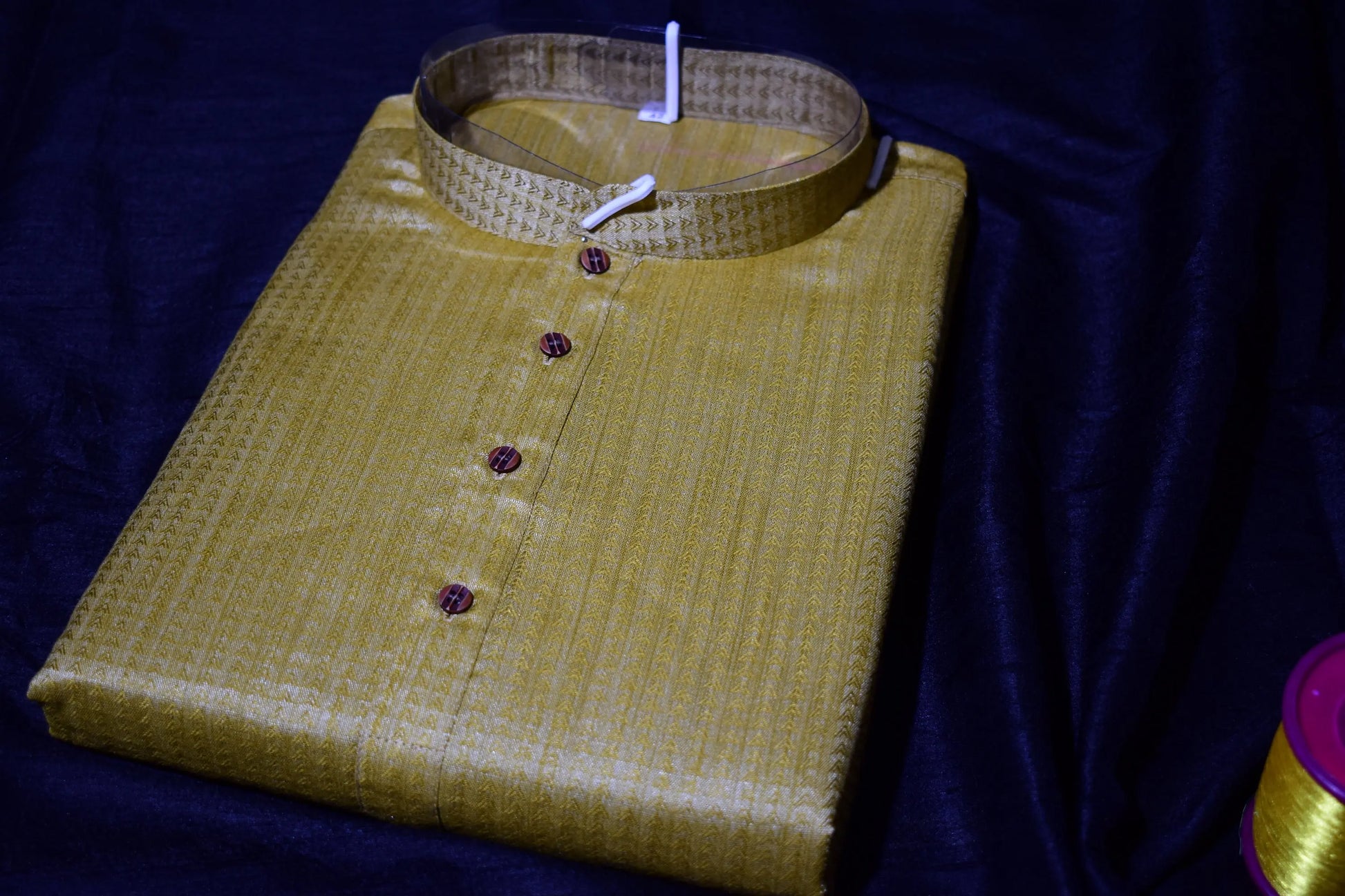 Golden Handloom Men's Kurta | Viscose Silk | Men Traditional wear kihums clothing