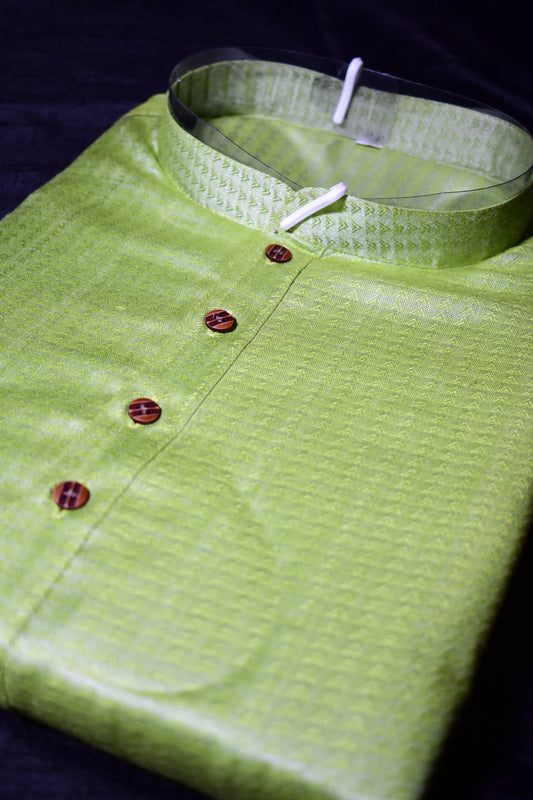 Handloom Men's Kurta | Viscose Silk | Men Traditional wear kihums clothing