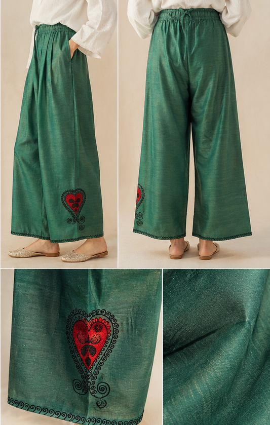 Dark Green Farshi Shalwar