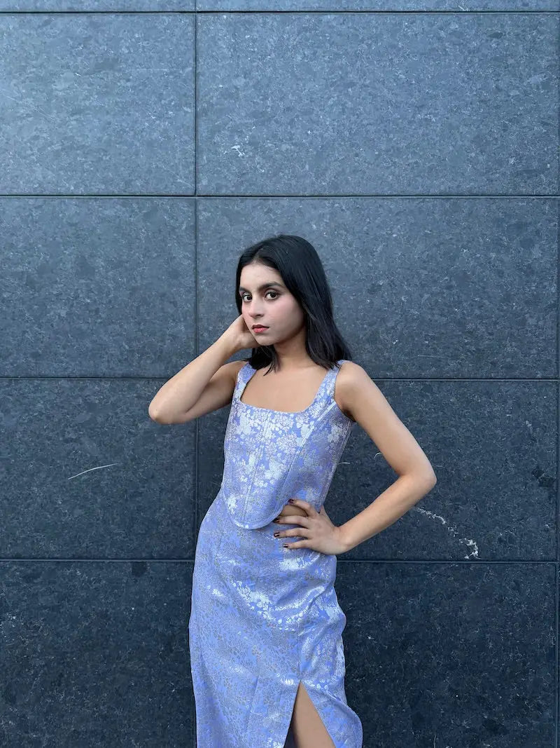 Elegant Banarsi Silk Corset tops for women kihums clothing