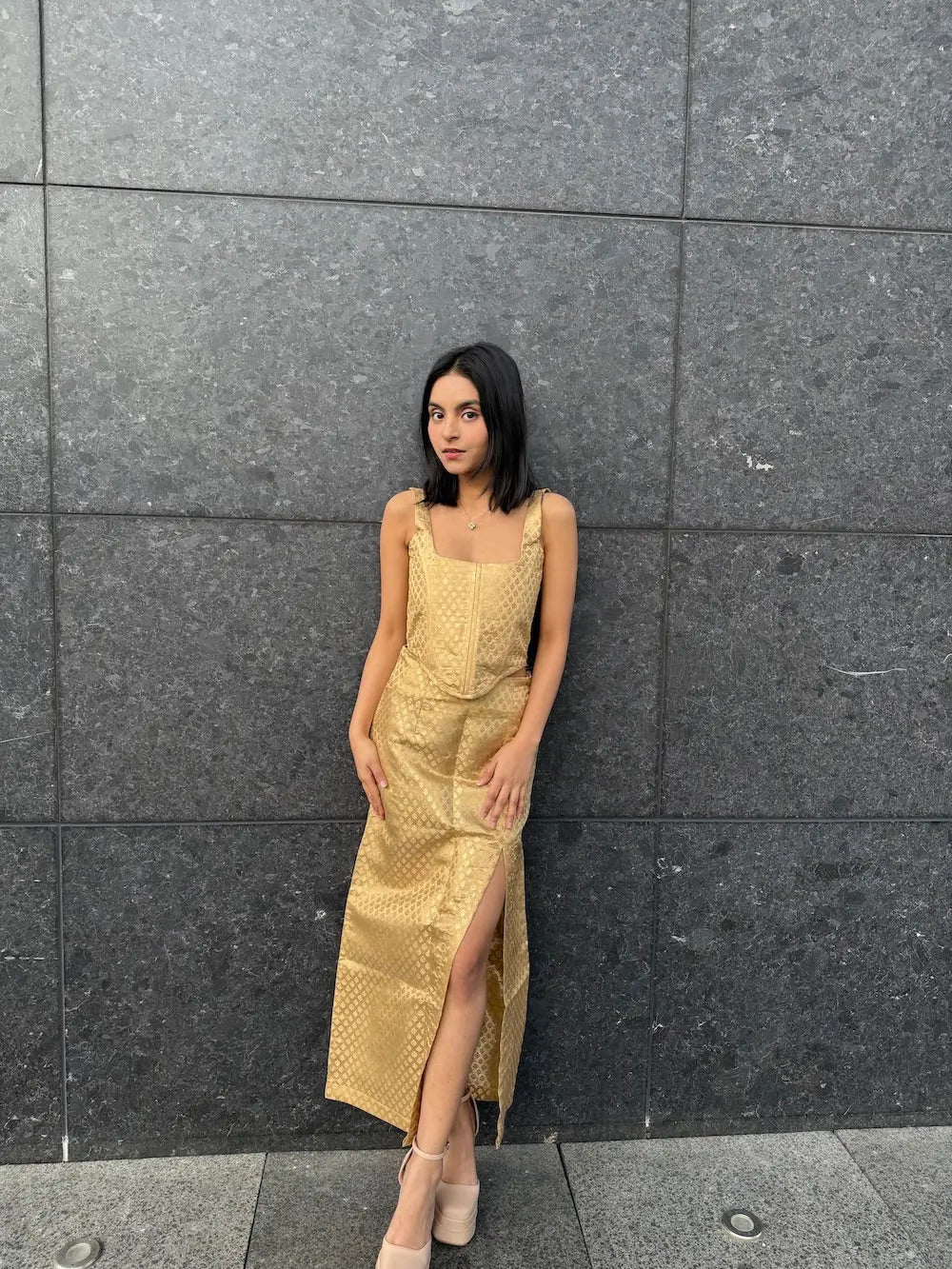 Elegant Banarsi Silk Skirt with Zari Detailing kihums clothing