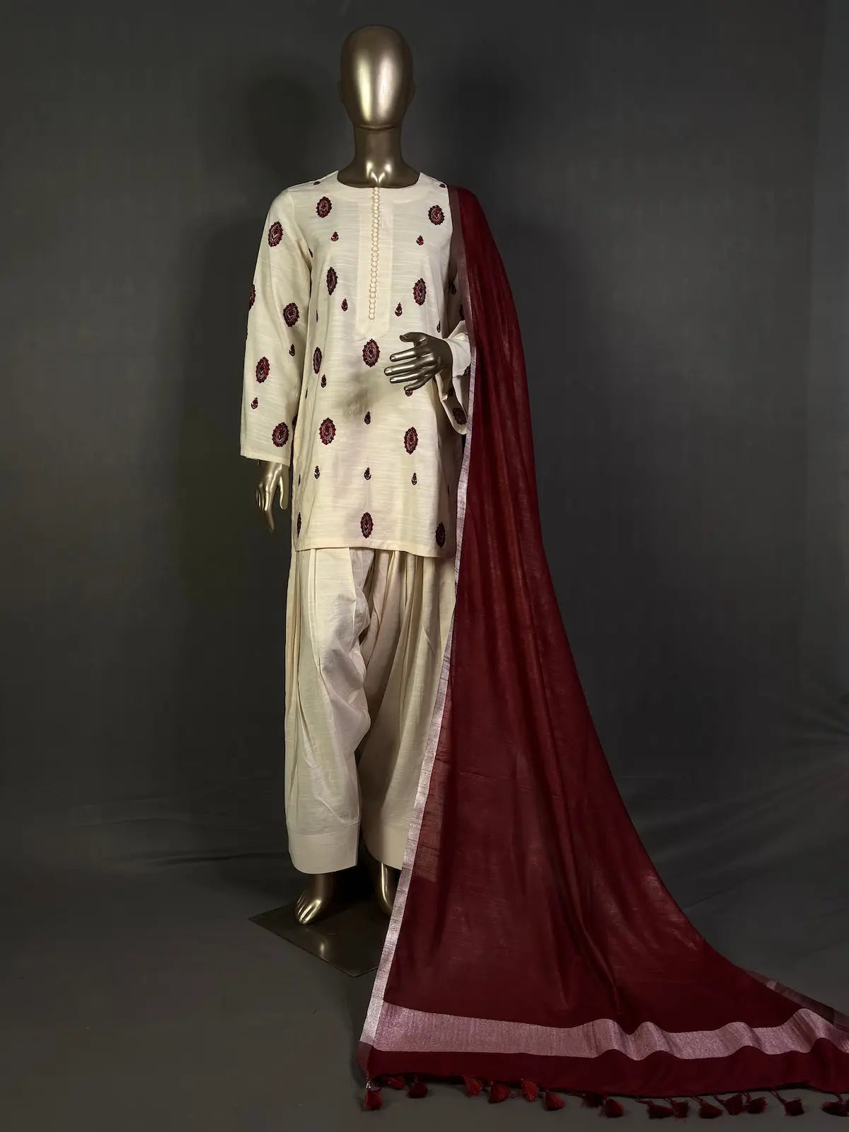 NAAZNEEN Farsi Style Pakistani Kurta Set | Embroidery work | Best Pakistani Kurta Sets for women (Copy) kihums clothing