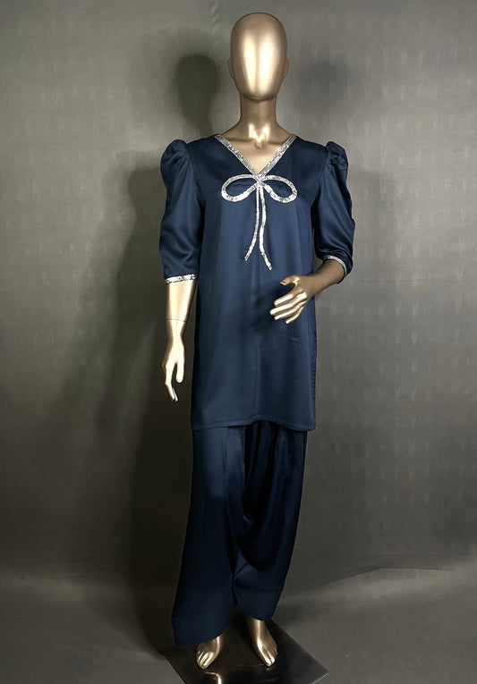 BOW Farshi Shalwar Kurta Set | Embroidery work |  Kurta Sets for women