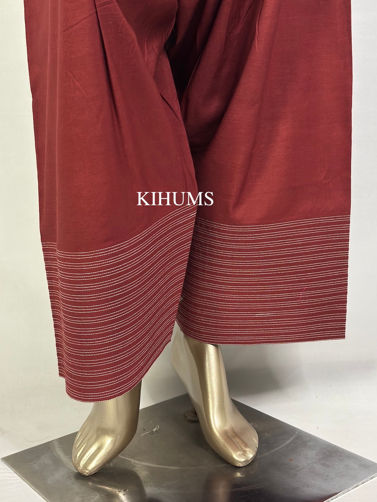 DIL SE Heart Embroidered Farshi Shalwar