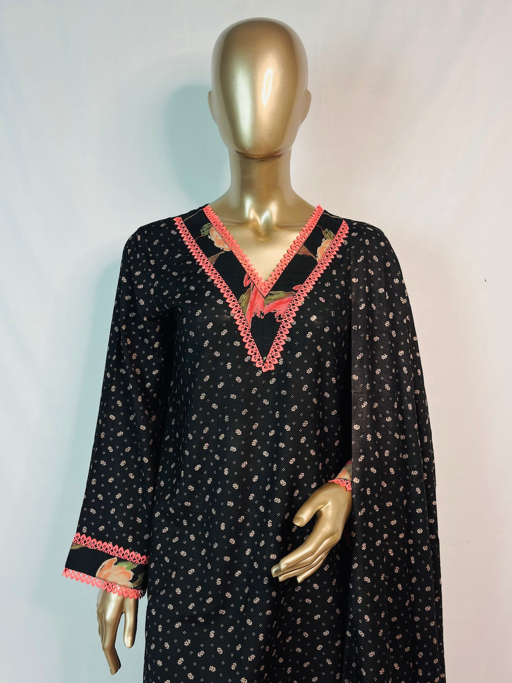 BASERA Floral Printed Farshi Shalwar