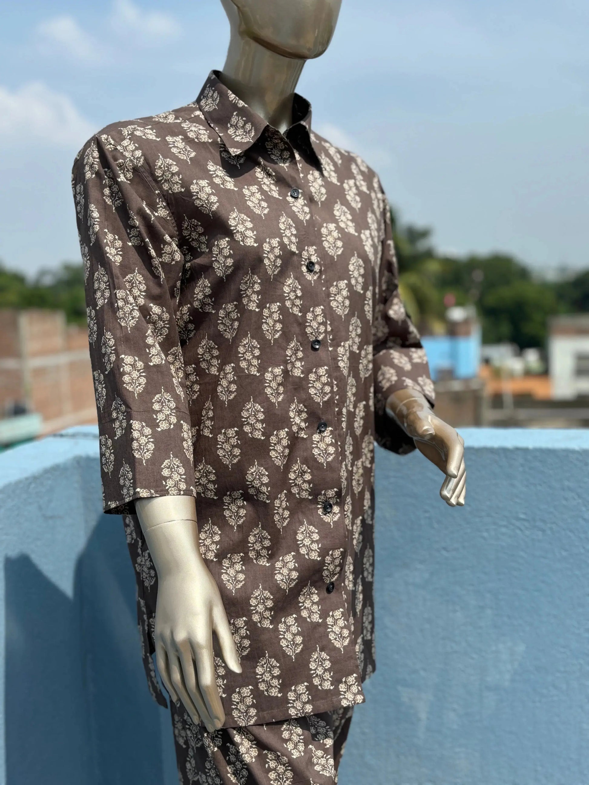 Ash Brown Co-ord Sets for Women | Stylish & Trendy Two-Piece Matching Sets kihums clothing