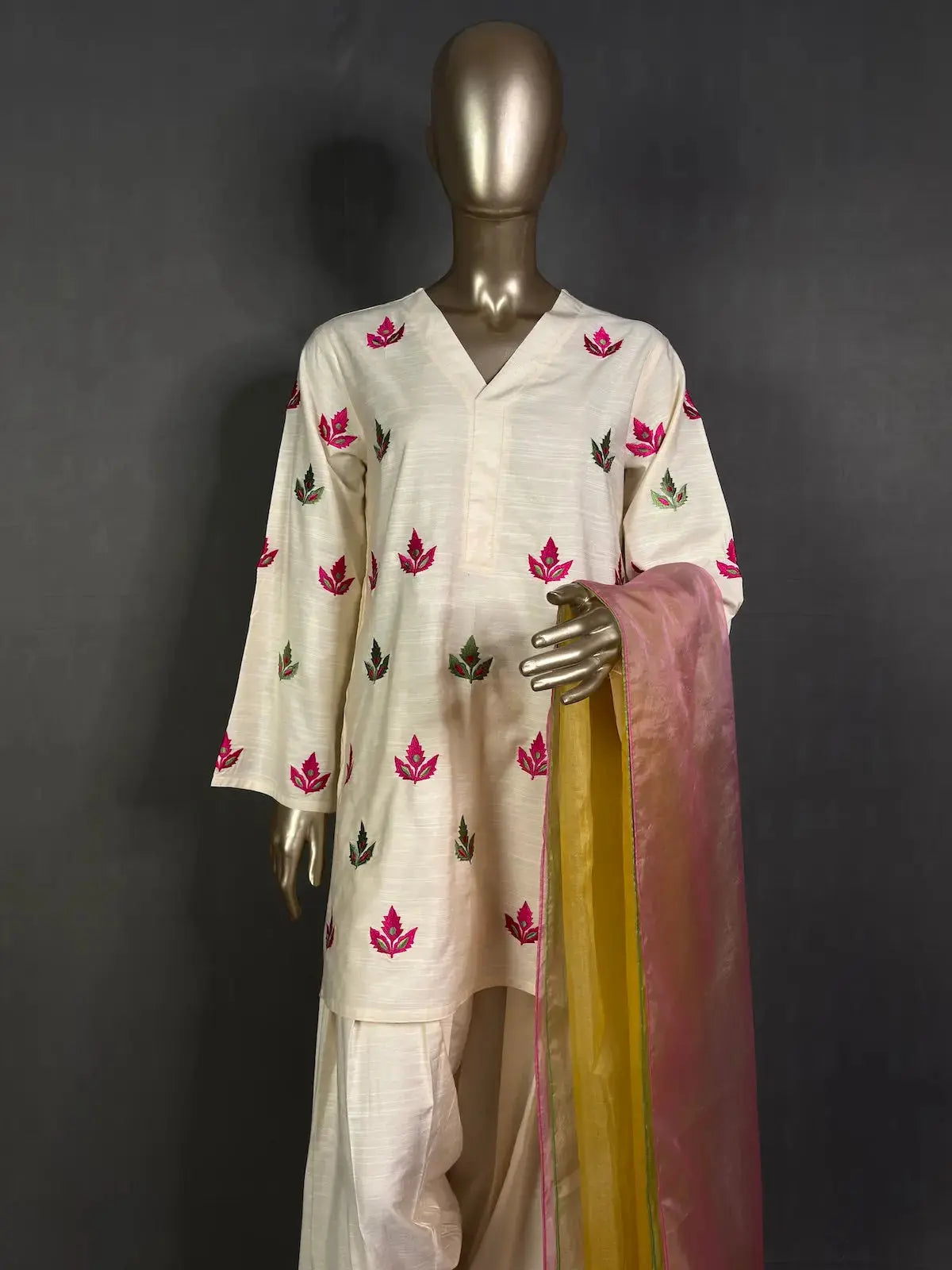 SHARJEENA Farsi Style Pakistani Kurta Set | Embroidery work | Best Pakistani Kurta Sets for women (Copy) kihums clothing
