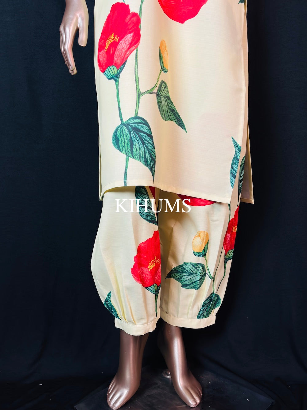 AFGHANI Kurta Set | Floral Co-ord set