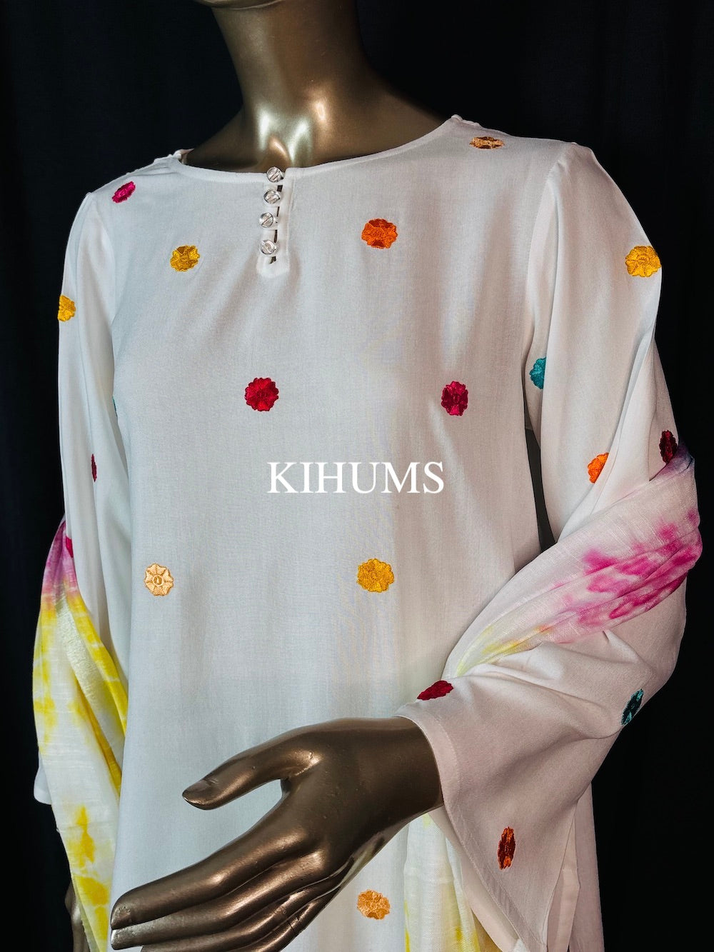 AIRA Three Piece Kurta Sets for women | Embroidery work