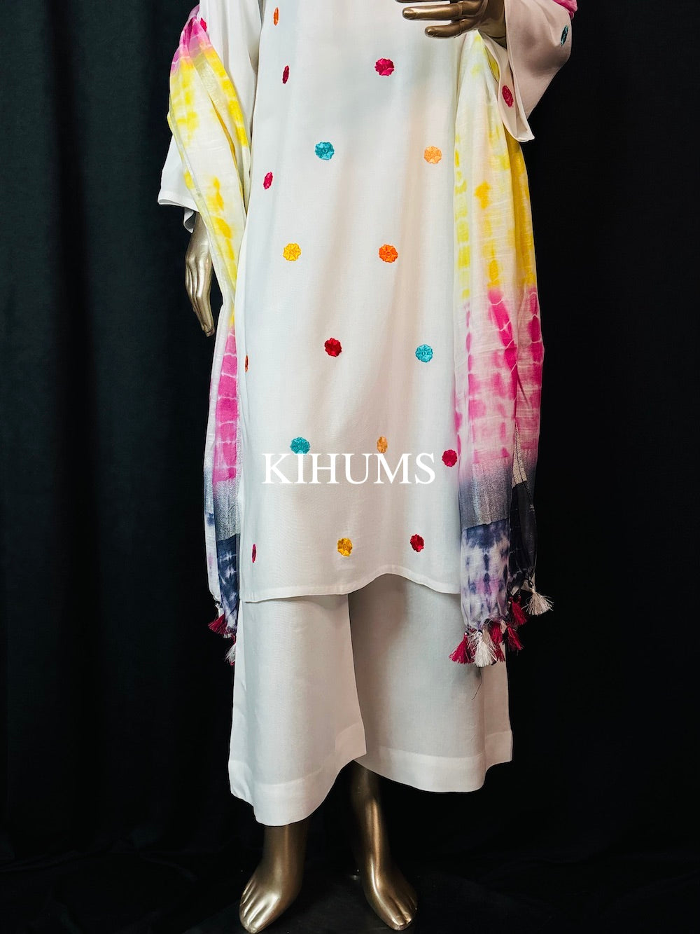 AIRA Three Piece Kurta Sets for women | Embroidery work