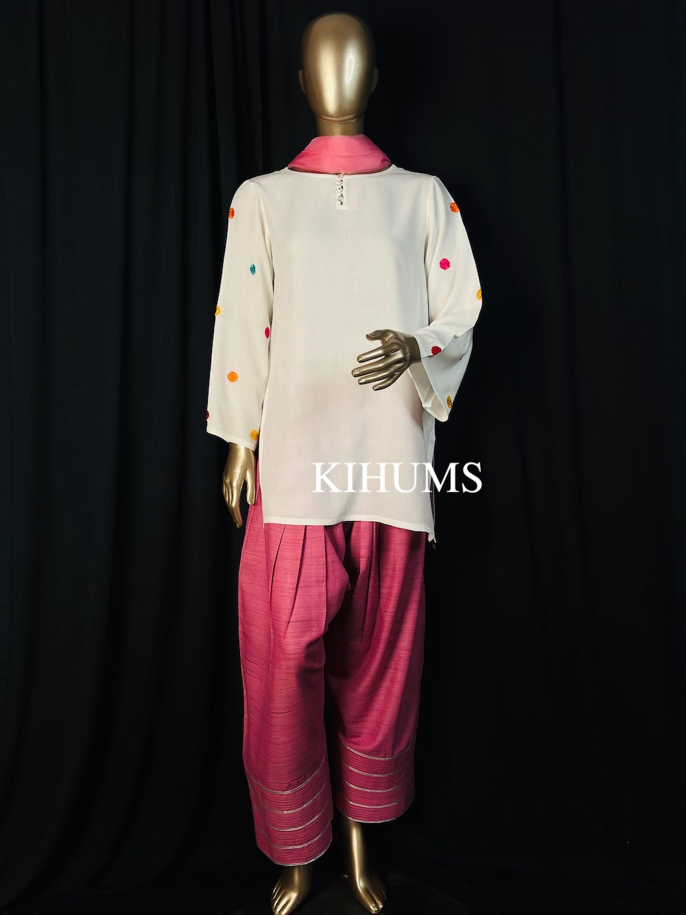 ADAA Embroidered Farshi Shalwar