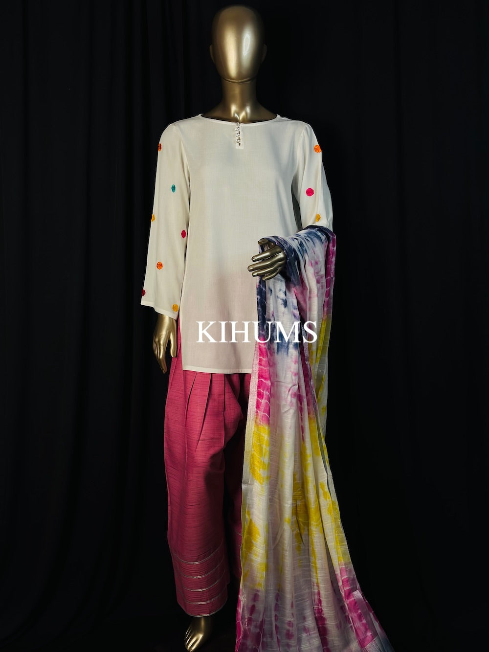 ADAA Embroidered Farshi Shalwar