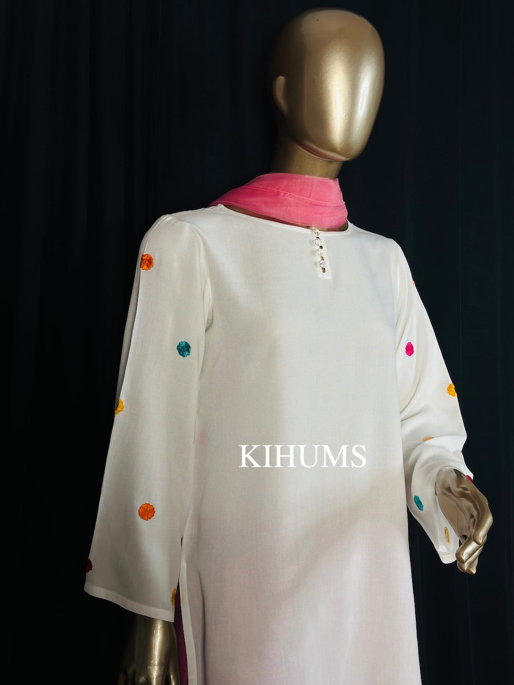 ADAA Embroidered Farshi Shalwar