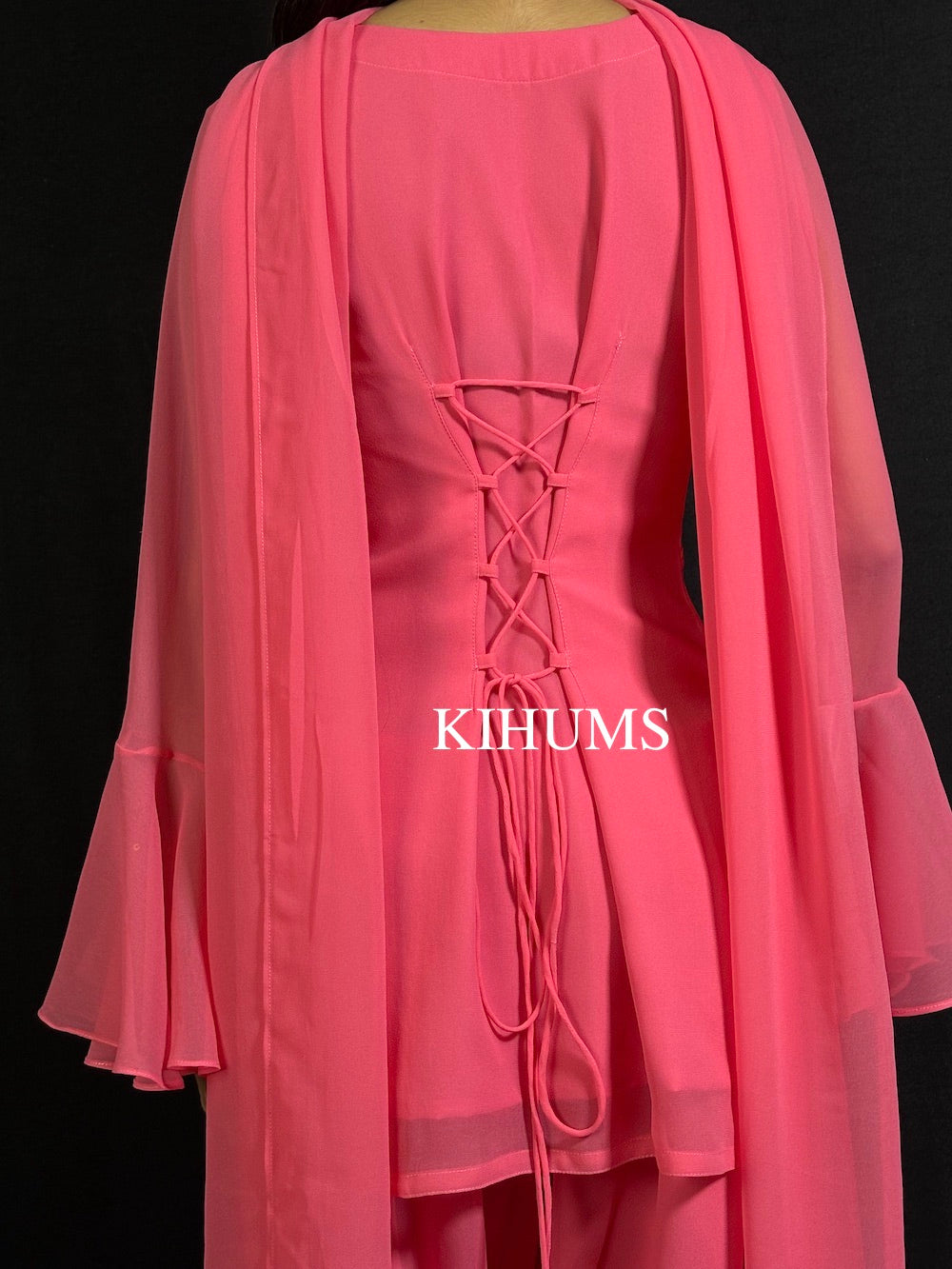 Kareena Corset Style Hand Embroidered Three Piece