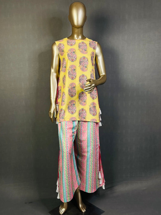 SUNSHINE Short Kurti Co-Ord Set