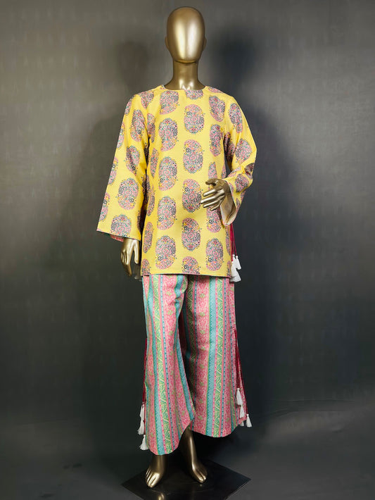 SUNSHINE Short Kurti Co-Ord Set