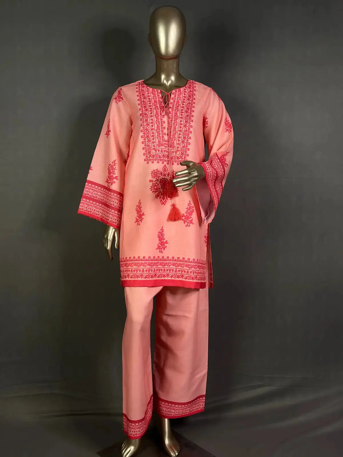MUMTAZ Cotton Linen Kurta Set for women with beautiful print | Pakistani Suit kihums clothing