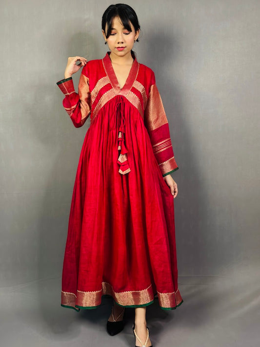 IVANKA DRESS - IN PURE LINEN FABRIC