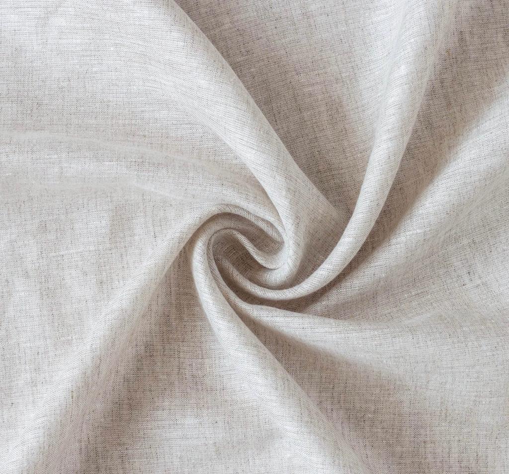 Handloom organic 100% pure Linen Fabric
