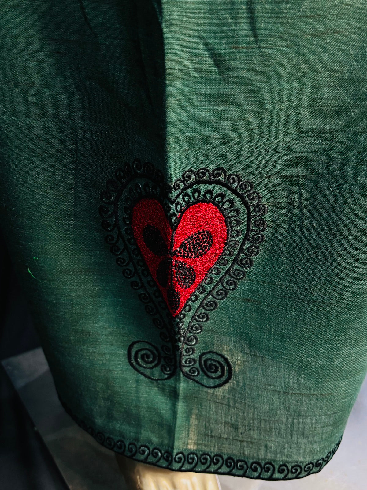 Dark Green Farshi Shalwar