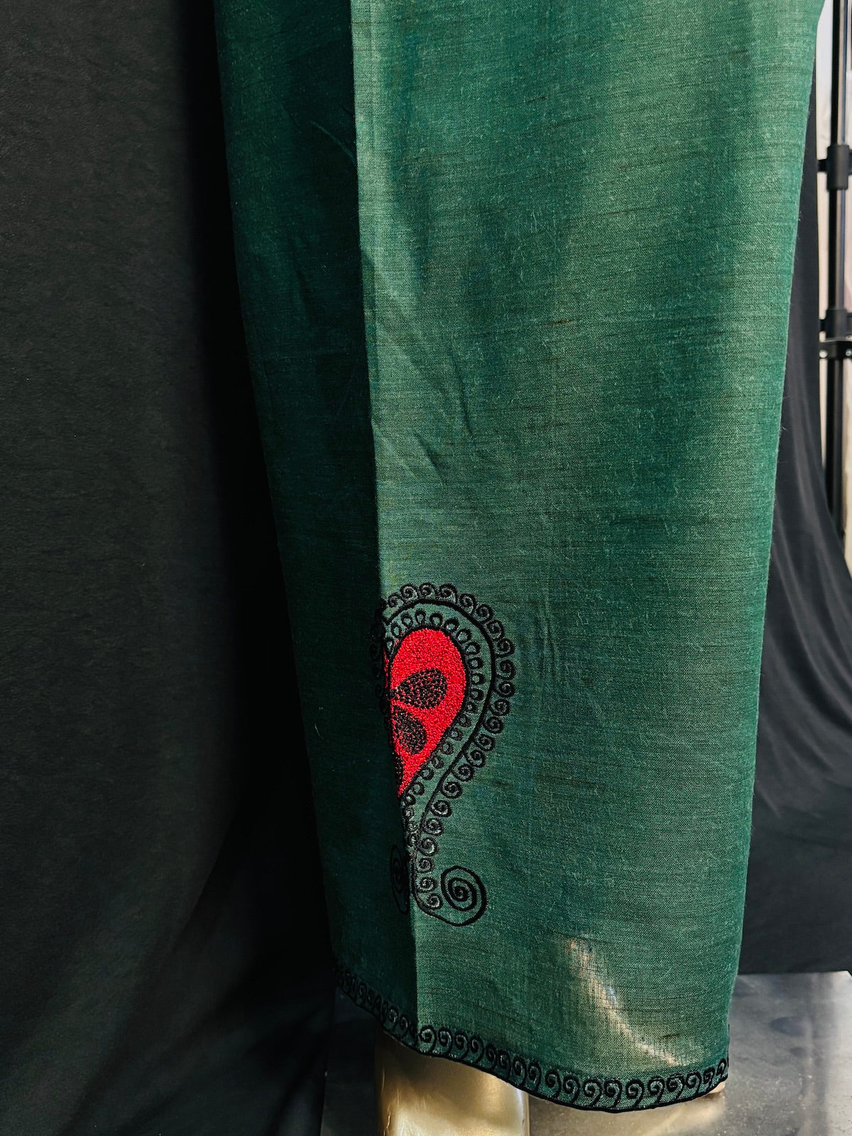Dark Green Farshi Shalwar