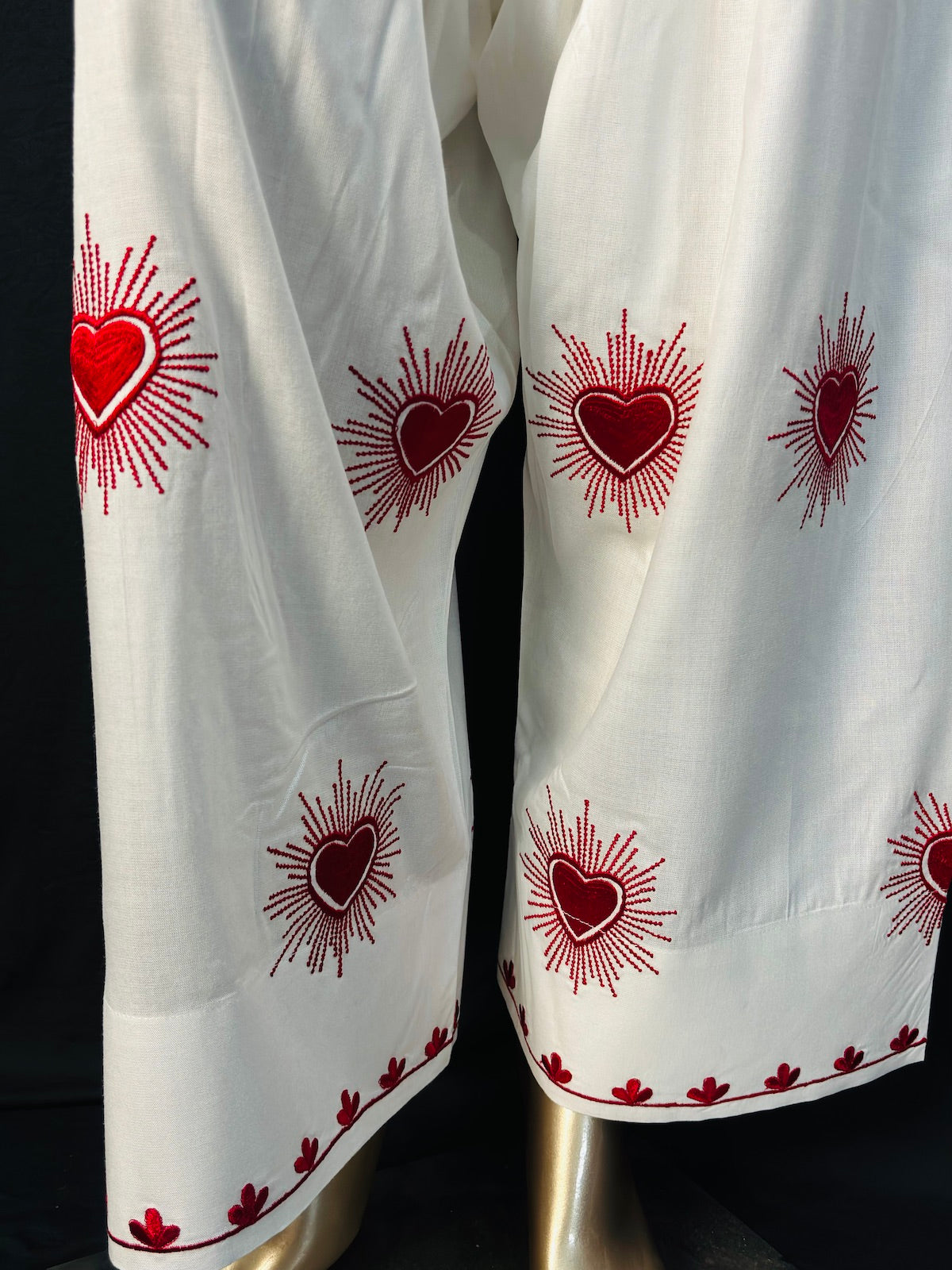 White Farshi Shalwar