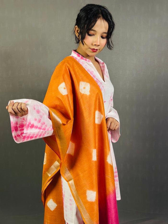 SHIBORI Cotton Kurta Set for women with beautiful print | Summer Kurta set