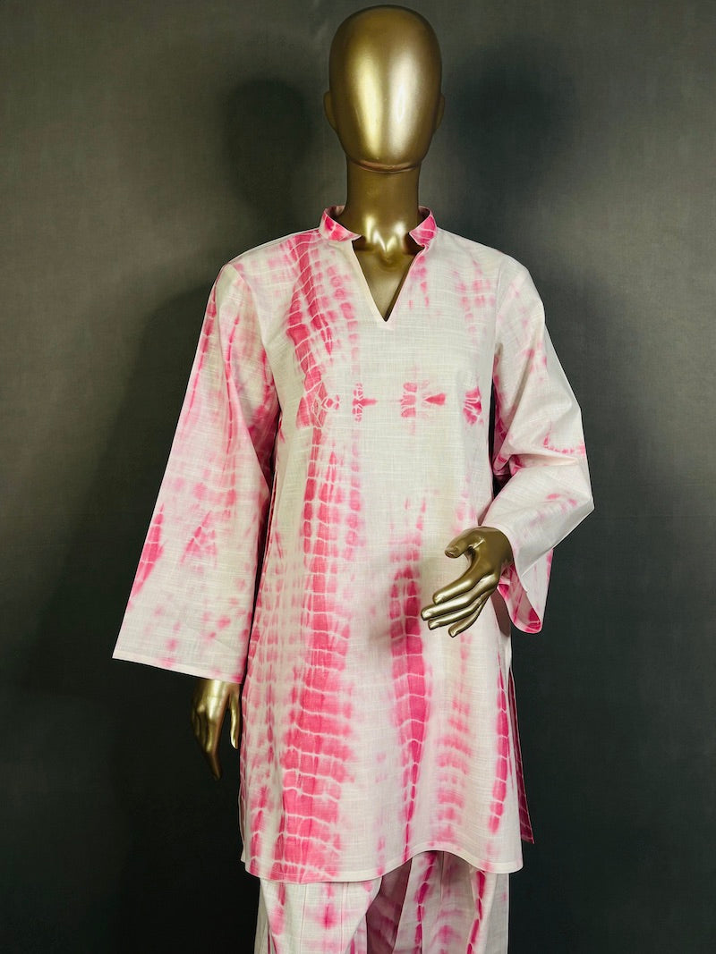 SHIBORI Cotton Kurta Set for women with beautiful print | Summer Kurta set
